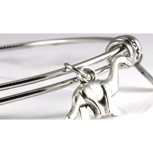 Brontosaurus Dinosaur Bracelet - Bronto Dinosaur Bangle - Picture 7 of 9